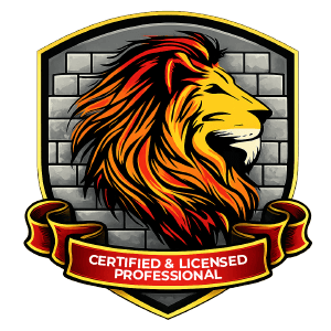 certified & licensed professional badge